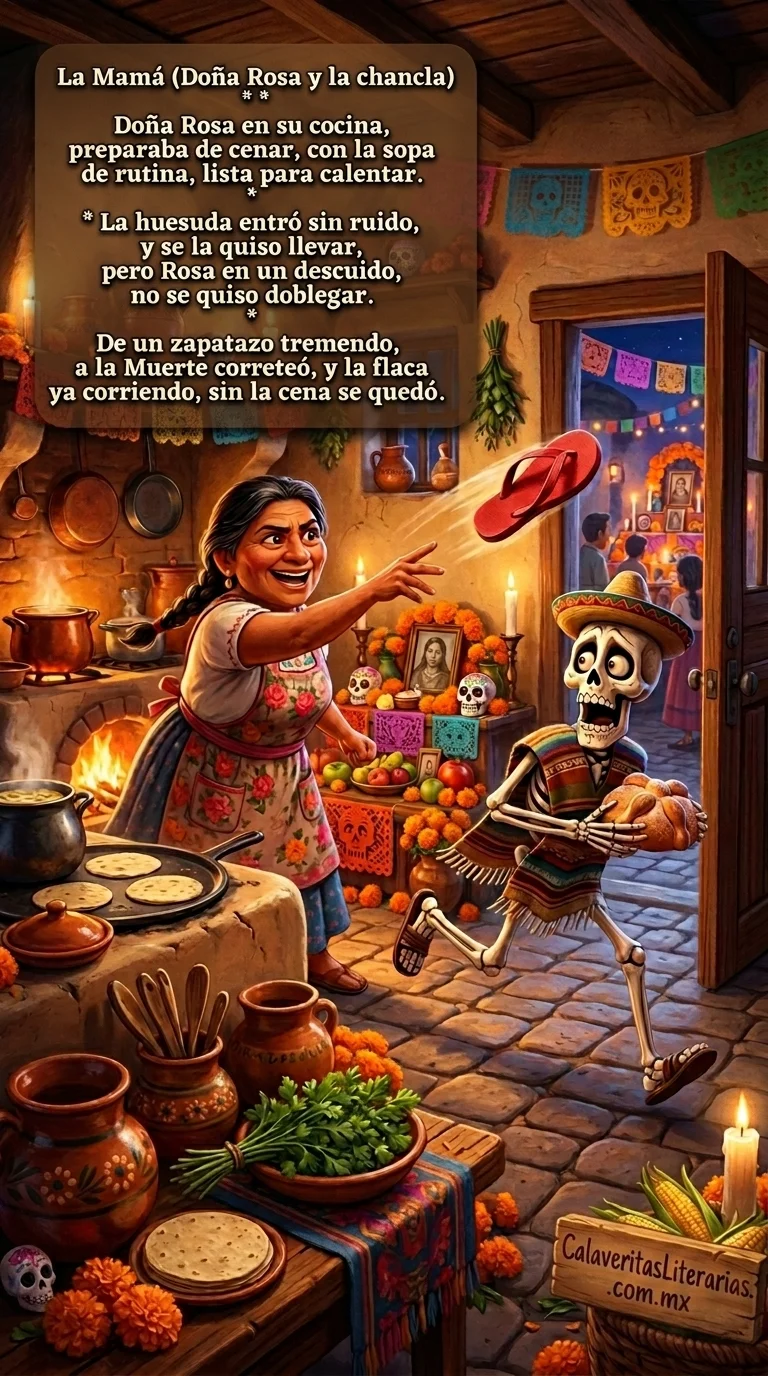 Calaverita 6 - La Mamá (Doña Rosa y la chancla)